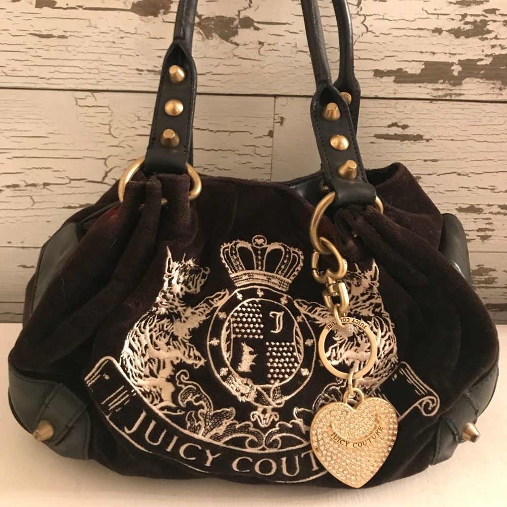 Juicy couture hand bag | black